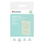 Powerbank indukcyjny Verbatim 'n' Go 15 W 5000 mAh 32241 Zielony - Green