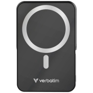 Powerbank Verbatim Charge 'n' Go 10000 mAh  z podstawką Magnetic Wireless 32264 Czarny - Black