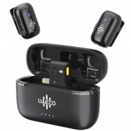 Mikrofon krawatowy Luucco MiniPods K2 USB-C 2 szt. Czarny - Black