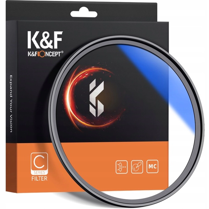 Filtr K&F Concept UV HD MC SLIM C HMC 62 mm