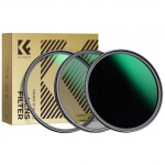 Zestaw filtrów K&F Concept 3w1 NANO-D CPL NANO-D UV NANO-D ND1000 67 mm