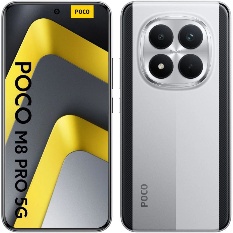 Xiaomi POCO M8 Pro 5G 12/512 GB Srebrny - Silver