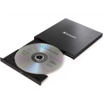 Nagrywarka zewnętrzna Verbatim Blu-ray Slimline + Kabel USB 3.0 Czarna - Black