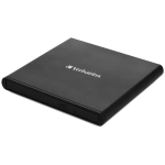 Nagrywarka zewnętrzna Verbatim CD/DVD Slimline Lite Czarna - Black
