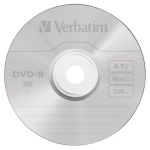 Płyta DVD-R Verbatim Matt Silver 4.7 GB 50 szt.
