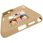 Etui Nimmy Glasses Cool Cat do Samsung Galaxy S26 Ultra Beżowy - Beige