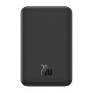 Powerbank indukcyjny Baseus Mini 5000 mAh 20 W Czarny - Black