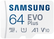 Karta pamięci Samsung microSDXC EVO Plus 2021 64 GB A1 V10 U1 UHS-I (130 MB/s) + adapter SD