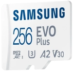Karta pamięci Samsung microSDXC EVO Plus 2021 256 GB A2 V30 U3 UHS-I (130 MB/s) + adapter SD