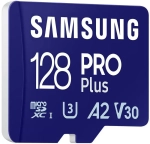 Karta pamięci Samsung microSDXC PRO Plus 2023 128 GB A2 V30 U3 UHS-I (180 MB/s) + adapter SD