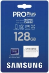 Karta pamięci Samsung microSDXC PRO Plus 2023 128 GB A2 V30 U3 UHS-I (180 MB/s) + adapter SD