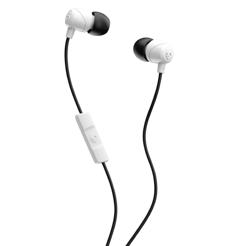 Słuchawki Skullcandy Jib in Ear Biało-czarne - White and black