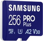 Karta pamięci Samsung microSDXC PRO Plus 2023 256 GB A2 V30 U3 UHS-I (180 MB/s) + adapter SD
