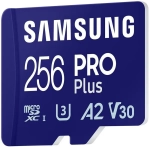 Karta pamięci Samsung microSDXC PRO Plus 2023 256 GB A2 V30 U3 UHS-I (180 MB/s) + adapter SD