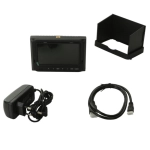 Monitor podglądowy Genesis VM-6 LCD 5" Czarny - Black
