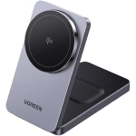 Ładowarka indukcyjna 2w1 Ugreen W706 Czarna - Black