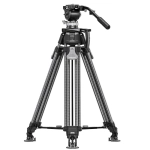 Statyw Leofoto LVF-163C + Głowica BV-15 Czarny - Black