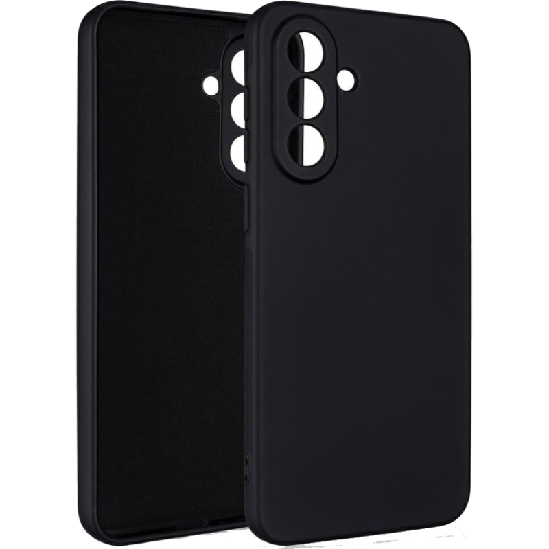 Etui Beline Silicone do Samsung Galaxy A57 Czarne - Black