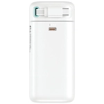 Powerbank USAMS US-CD216 XMF Series USB-CRetractable 18000 mAh 45 W Biały - White