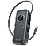 Powerbank z kablem AWEI PA-9 10000 mAh 22.5 W Czarny - Black