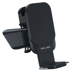 Uchwyt samochodowy z ładowarką Beline 3w1 Smartfon/iWatch/Airpods Czarny - Black