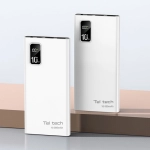 Powerbank Teltech TPB-10 10000 mAh 22.5 W Biały - White