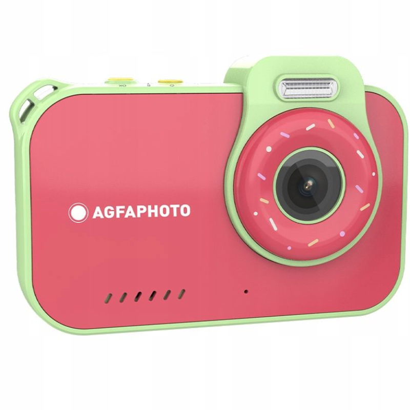 Aparat cyfrowy wodoszczelny AgfaPhoto Realikids Cam Waterproof 2 Różowy - Pink
