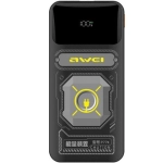Powerbank AWEI P77K 10000 mAh 22.5 W Czarny - Black