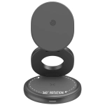 Ładowarka indukcyjna Energea Bazic GoMag Gyre 3w1 15 W Czarna - Black