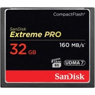 Karta pamięci Sandisk Compact Flash 32GB extreme PRO 160MB/s UDMA 7