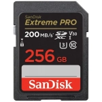 Karta pamięci Sandisk Extreme Pro SDXC 256 GB V30 UHS-I U3 (200 MB/s)