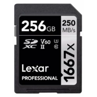 Karta Lexar PRO SDXC 256GB 1667X UHS-II