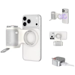 Uchwyt grip do telefonu Comitok Moca MagSafe Biało-szary - White and grey