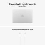 Laptop Apple MacBook Neo 13" A18 Pro (6C CPU/5C GPU) 8/512GB SSD Touch ID Srebrny - Silver