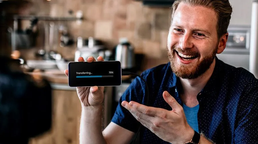 Dysk Samsung Portable SSD T7 Touch USB 3.2 1 TB czarny