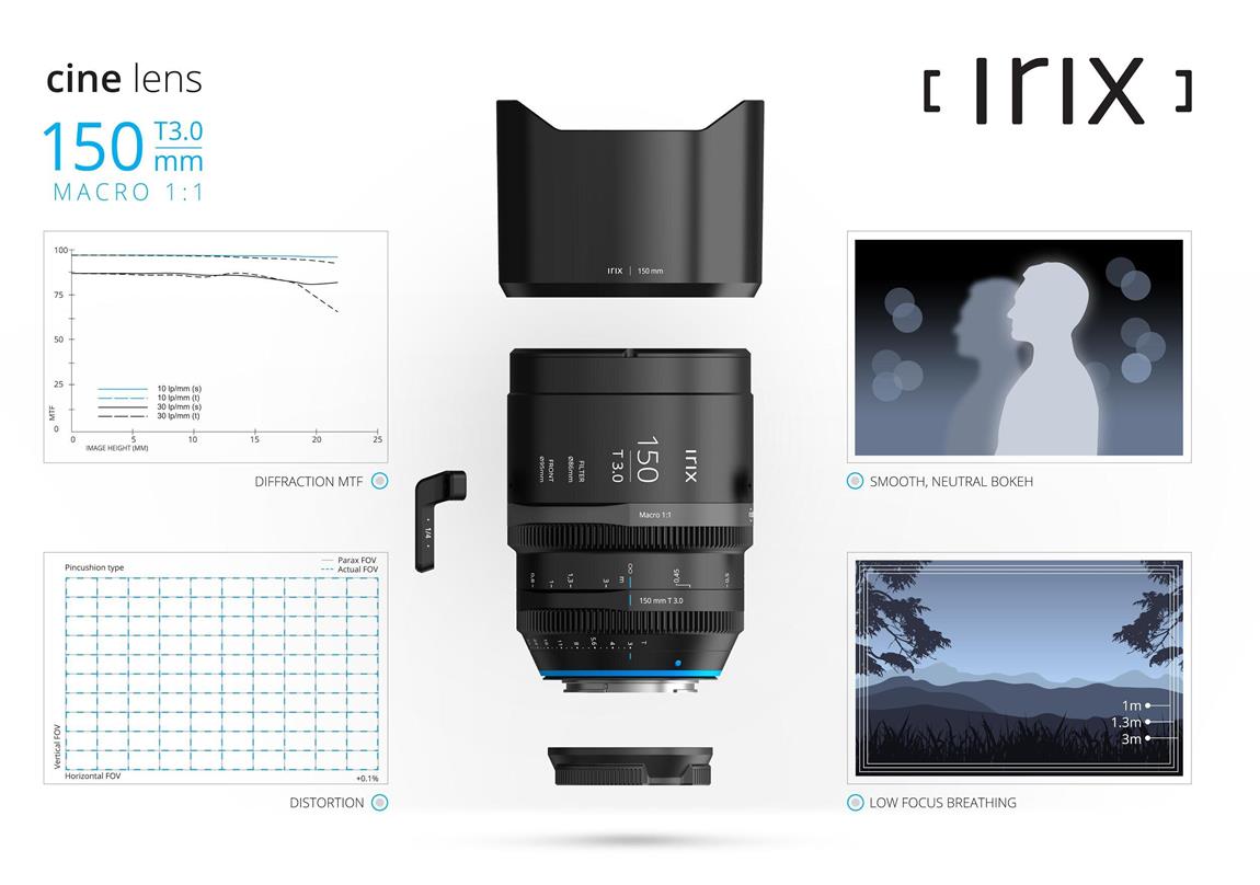 Obiektyw Irix Cine 150mm T3.0 Makro do Canon EF Imperial