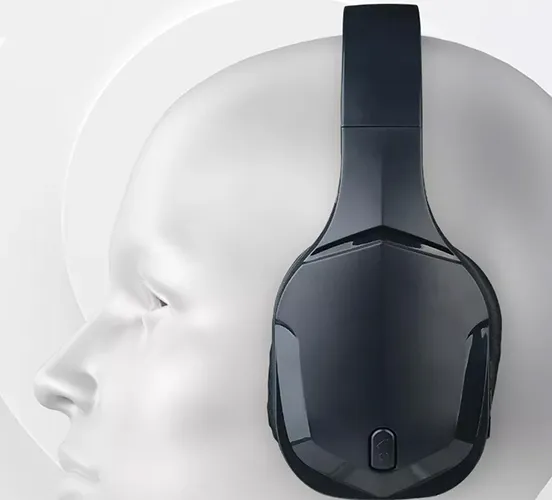 Słuchawki nauszne Bluetooth Somostel gaming stereo SMS-CJ08 niebieskie