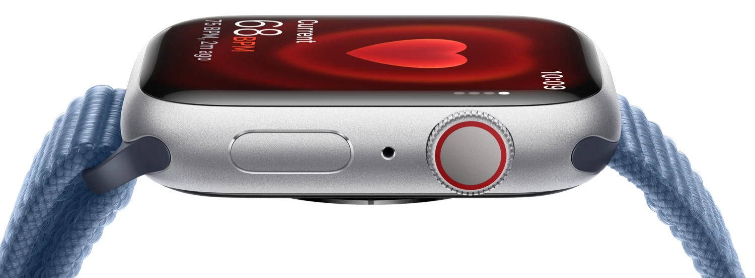 Apple Watch Series 9 GPS z kopertą 41mm z aluminium w kolorze północy z paskiem sportowym S/M w kolorze północy