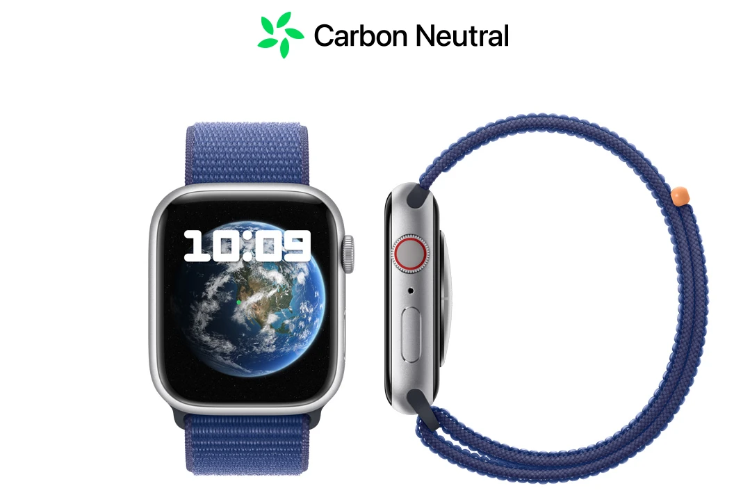 Apple Watch Series 9 GPS z kopertą 41mm z aluminium w kolorze północy z paskiem sportowym S/M w kolorze północy