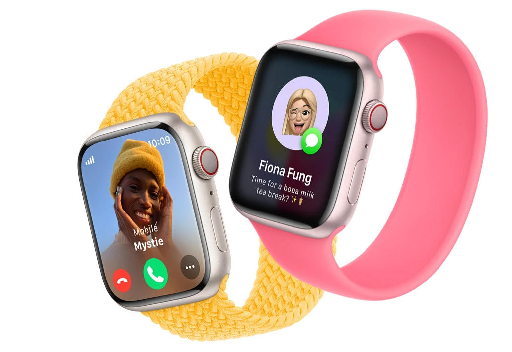 Apple Watch Series 9 GPS z kopertą 45mm z aluminium w kolorze północy z paskiem sportowym S/M w kolorze północy