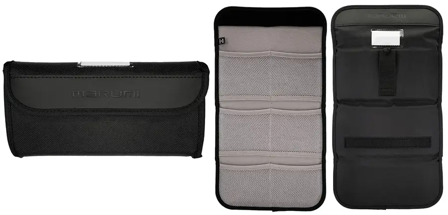 Miękkie etui ochronne Marumi na filtry 62-82 mm