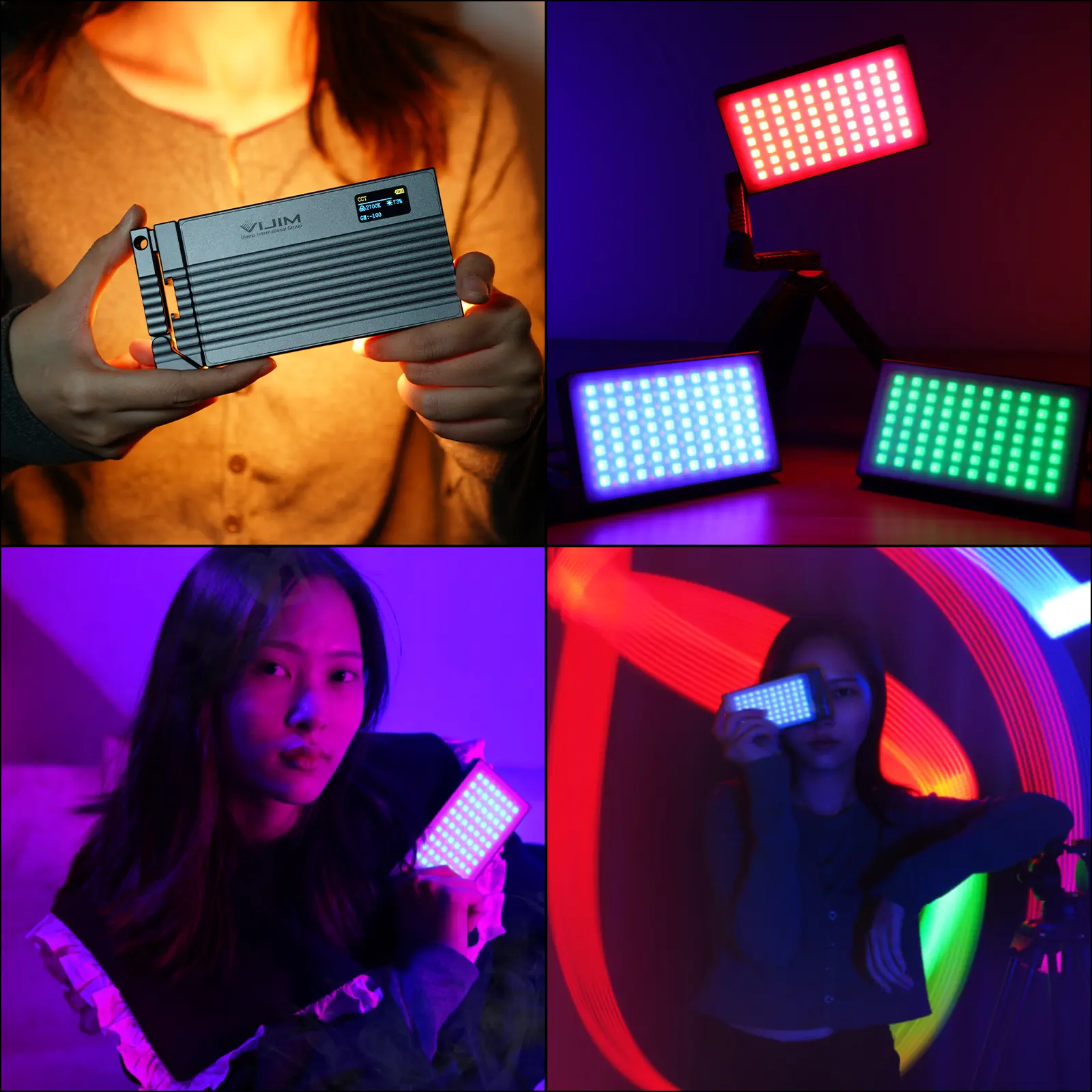 Lampa LED Ulanzi R70 - RGB, WB