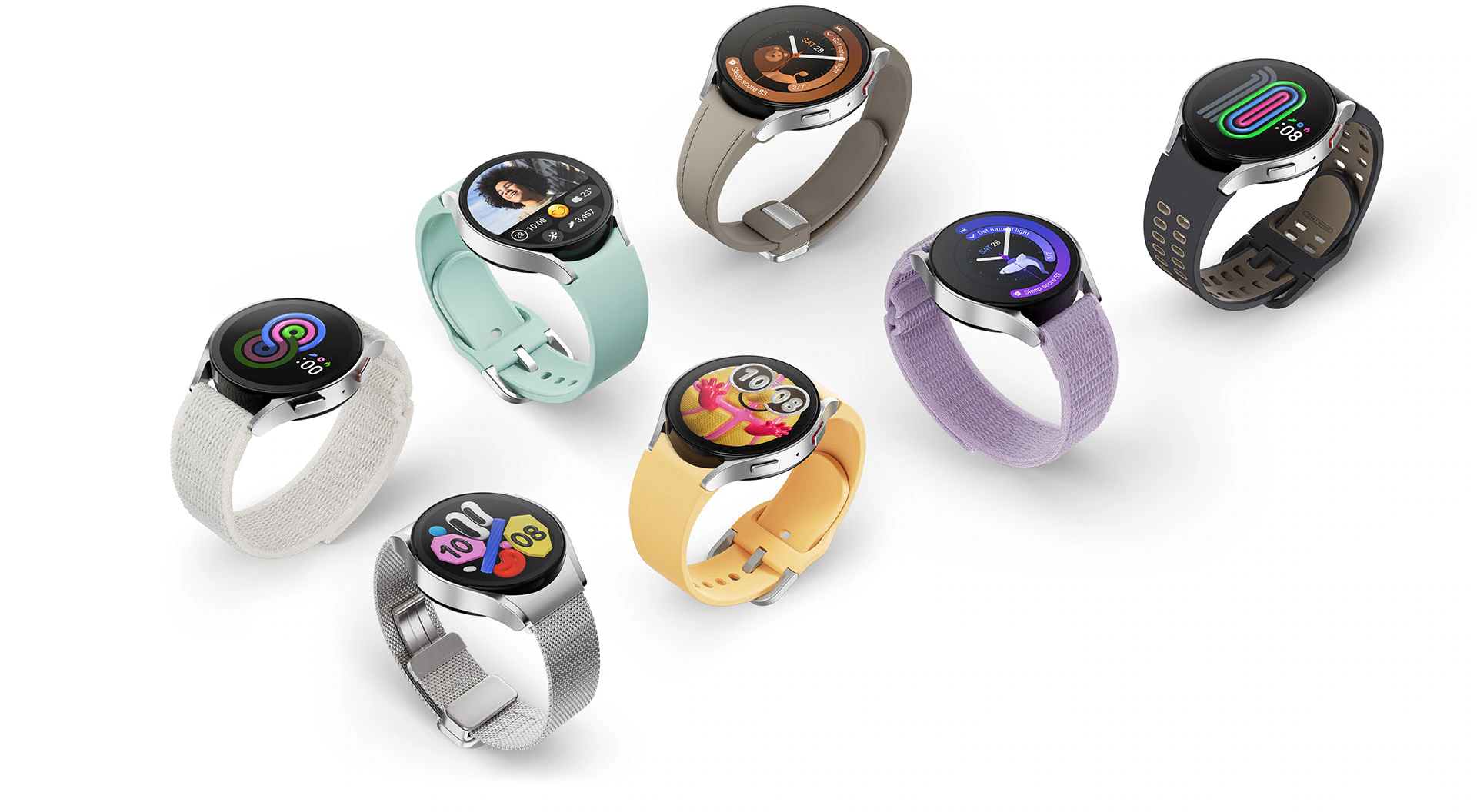 Smartwatch Samsung Galaxy Watch 6 44 mm srebrny