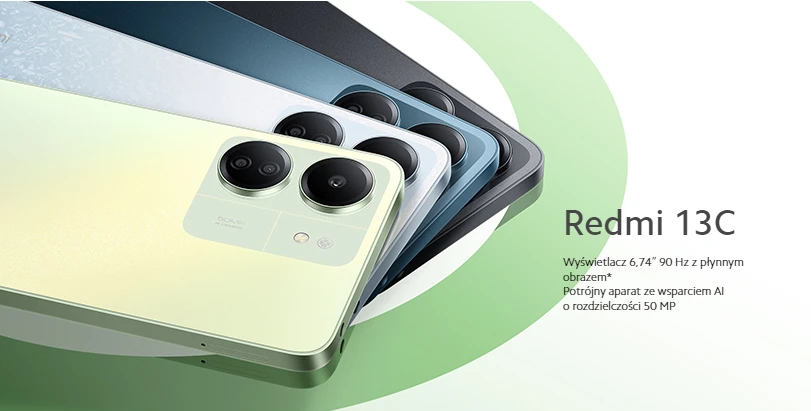 Xiaomi Redmi 13C 4/128 GB niebieski