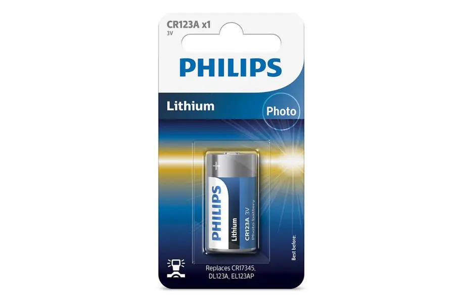 Bateria litowa Philips Lithium Photo CR123A 3V blister 1 szt.