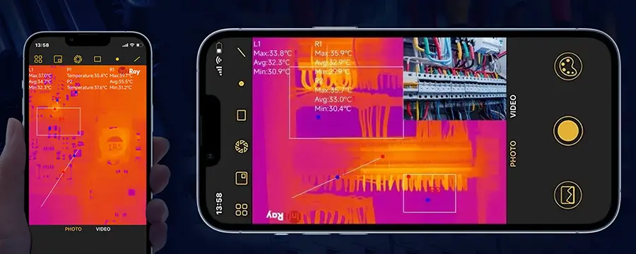Kamera termowizyjna do smartfona Xinfrared T2S+ - Lightning