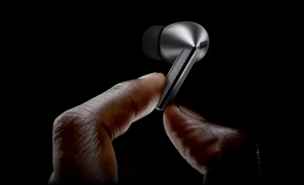 Słuchawki Samsung Galaxy Buds3 Pro srebrne