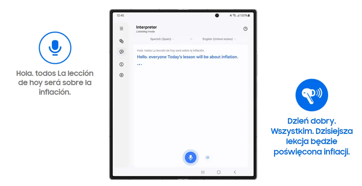 Słuchawki Samsung Galaxy Buds3 Pro srebrne
