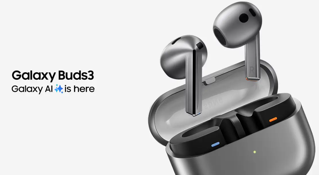 Słuchawki Samsung Galaxy Buds3 białe