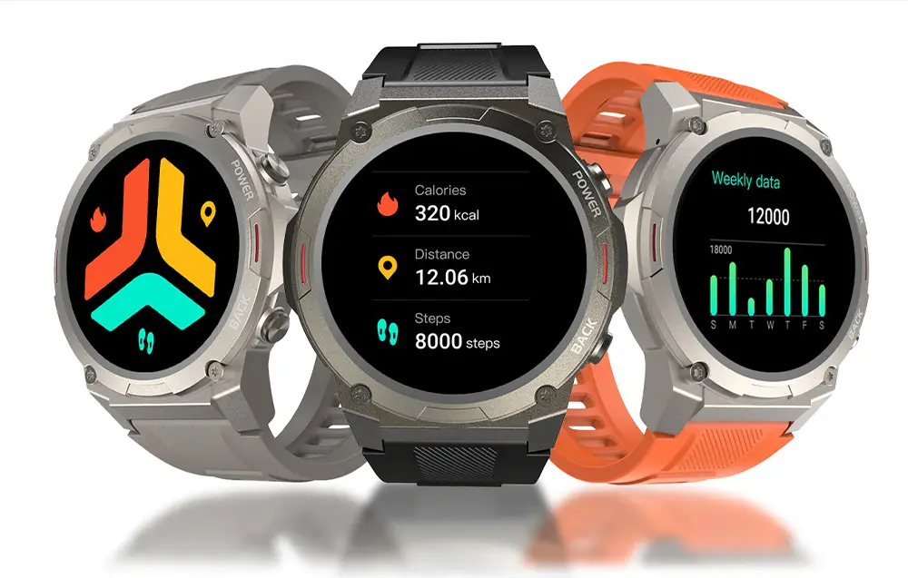Smartwatch HiFuture FutureGo Mix2 pomarańczowy